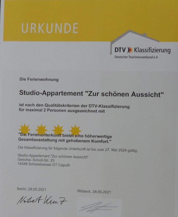 Zur Schoenen Aussicht Schwielowsee Exterior foto